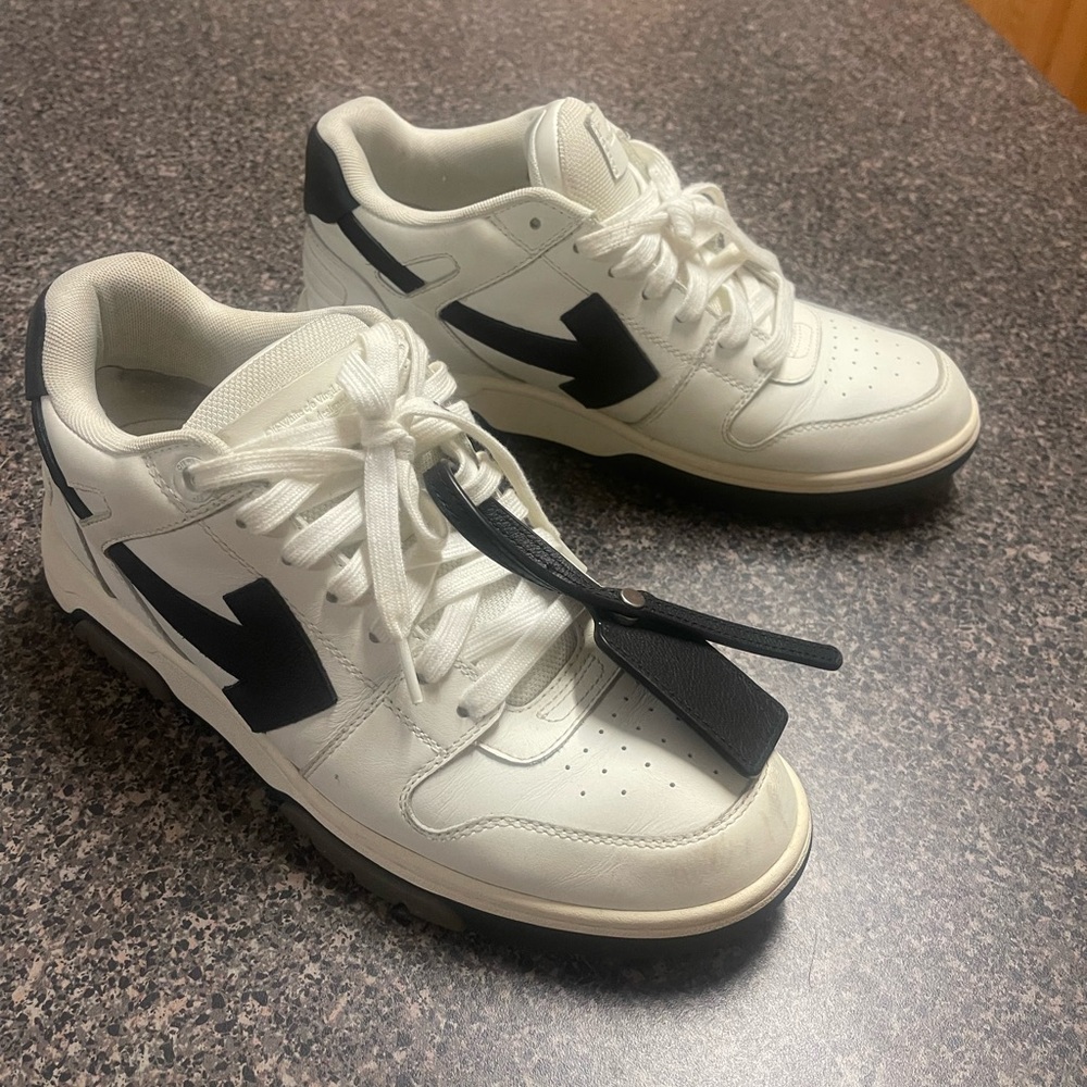 Off white sneakers
